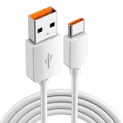 3 m Braided USB Type-C Data and Charging Cable, 120W, 6A, Huawei Honor Compatible