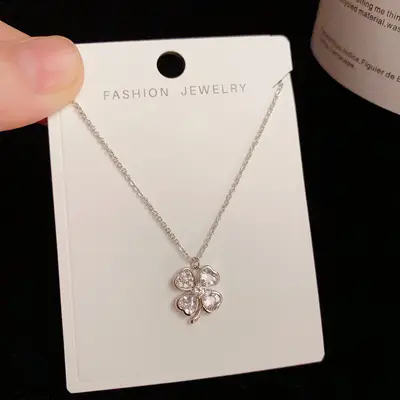 Minimalist Silver Collarbone Chain, Gold Electroplating - 7