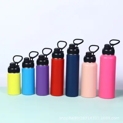 304 paslanmaz çelik uzay şişesi, 12oz 24oz 40oz 64oz, termos, hediye kutulu