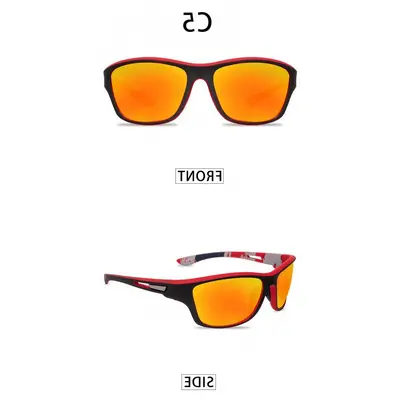 Fashion sports men's polarized colored film series dustproof mirror cycling sunglasses 8336