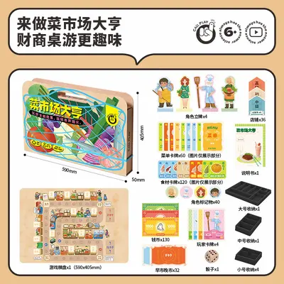 Children's River Crossing Logic Puzzle, Math Educational Board Game - 9