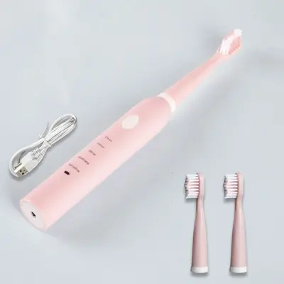 Soft-Bristle Electric Toothbrush, Rechargeable, Waterproof, Portable - 8