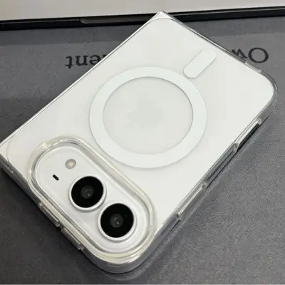 【Foldable Magnetic Case】Compatible with iPhone Duo phone case, split-type transparent magnetic 18 foldable screen high transparency