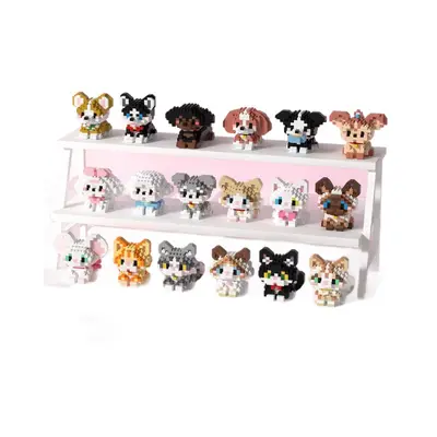 Micro Building Block Set with Cartoon Figures for Children - 6