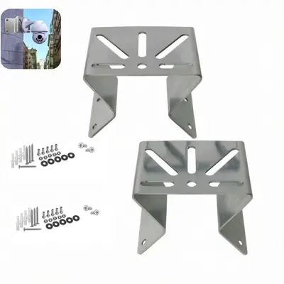 Stainless steel CCTV wall corner bracket - 8