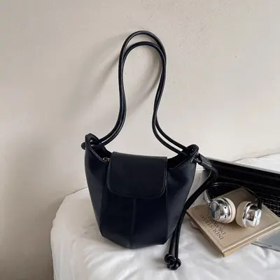 Retro Bucket Style Women's Single Shoulder Bag - 6