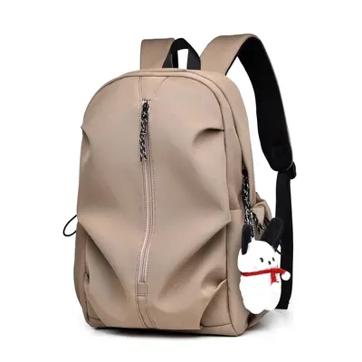 Lightweight Couple Backpack, Unisex, Solid Color, Large Capacity Daypack - 6