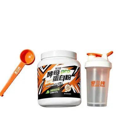 爱兰纯酵母蛋白粉2磅85%高蛋白质安琪原料健身补剂运动营养