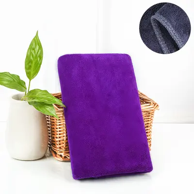 Microfiber towel, absorbent barber towel, beauty salon special hair towel, cleaning towel - 9
