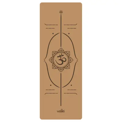 Naturkautschuk-Korkyoga-Matte verdickt rutschfest - 12