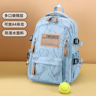 New Backpack Men Women Students Bag School Backpack Lightweight Large Capacity Shoulder Bag Outdoor Travel Commuter Pack - 5
