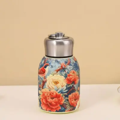316 Stainless Steel Mini Insulated Cup with Carry Ring, Portable Pocket Size - 11