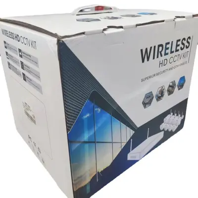 8-Kanal 2MP kabelloses Kamera-Set Smartphone-Fernansicht