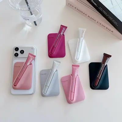 Magnetic Silicone Phone Back Sticker Stand