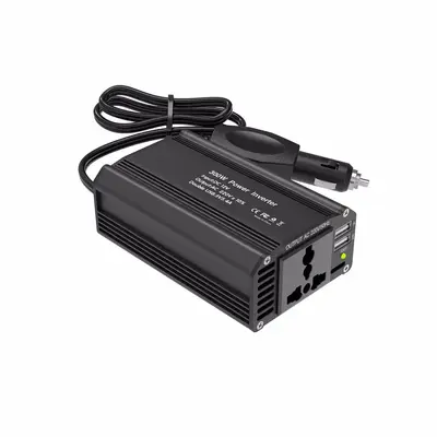 300W Araç İnvertörü 12V'dan 110V/220V'a DC-AC Güç Dönüştürücü - 10