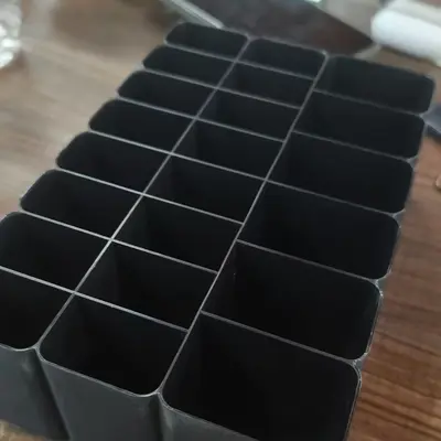 USB Cable Organizer, Desktop Compartment Storage Box, 3D Printed - 10