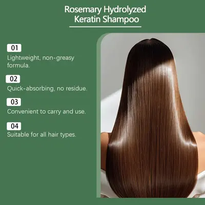 TK Rosmarin-Shampoo und Conditioner, reinigend, feuchtigkeitsspendend, volumisierend