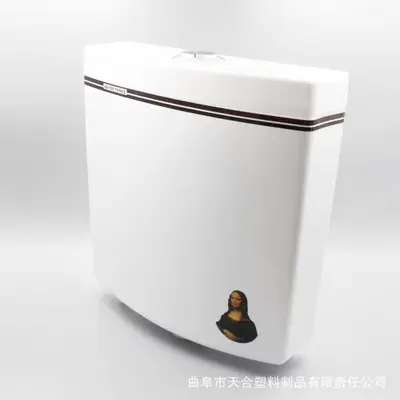 Concealed Plastic Cistern, Energy-Saving, Wall-Mounted Toilet, PPPC - 3