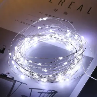 LED ışık dize üç fonksiyon üç seviye kek hediye kutusu buket ışık dize sıcak beyaz ışık dize ışıkları - 10