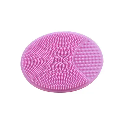 Tragbare Silikon-Shampoo-Bürste, Porenreinigung, Gesichtsmassage-Reinigungsbürste, Mitesser-Entfernung, weiche Borsten Silikon-Gesichtsreinigungsbürste