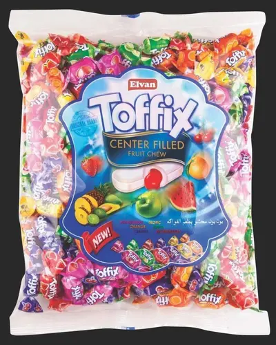 Elvan Fruit-Filled Milk Candy, Banana Mix, 1000 g - 7