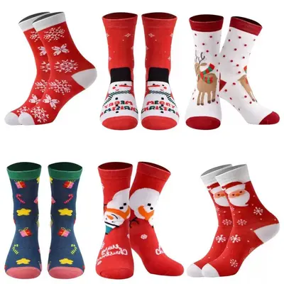 Autumn Mid-Calf Cotton Socks for Men and Women