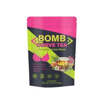 BOMB CURVE TEA Herbal Tea, 15 Small Tea Bags - 7