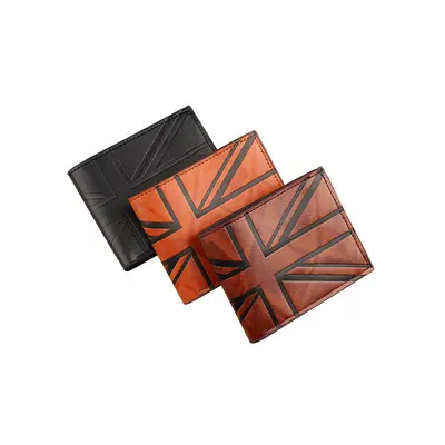 Men's Short Wallet with Embossed Mi Pattern, Large Capacity - 6