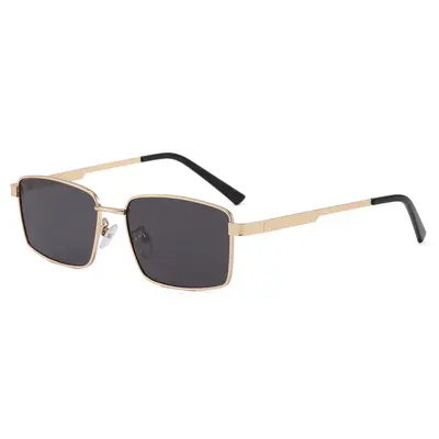 Men's Polarized Sunglasses, Metal Frame, UV400 Protection, for Driving - 7