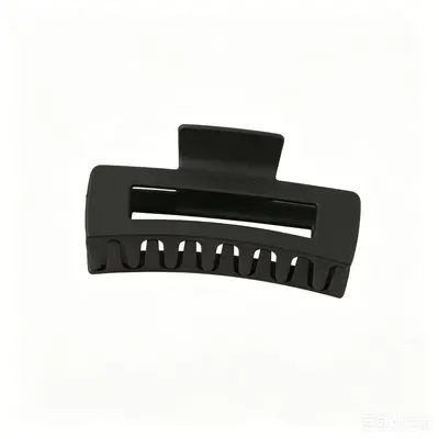 Cross-border large grip matte hair clip women bun clip square hair barrette back of head hair accessory shark clip wholesale - 7