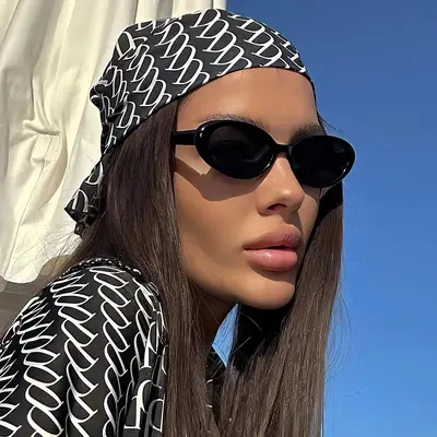 Retro Vintage Metal Sunglasses, Ins Style - 1