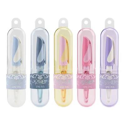 Dongmi DM706 children's fountain pen, EF fine nib, universal ink cartridge compatible