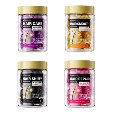 Haarpflege-Essenz-Kapseln mit Rose, Marokko-Arganöl und Aloe Vera, geschmeidig - 6
