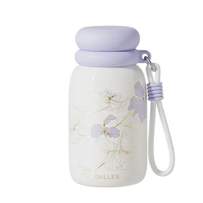 Taschen-Thermobecher, individualisierbar, tragbarer Mini-Trinkbecher für Schüler