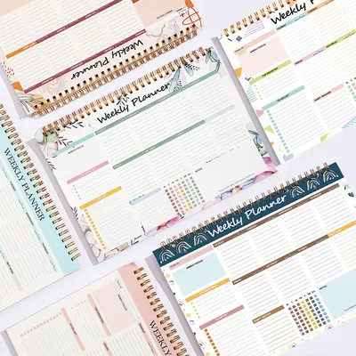 B5 Weekly English Planner Spiral-Bound Study Notebook - 3
