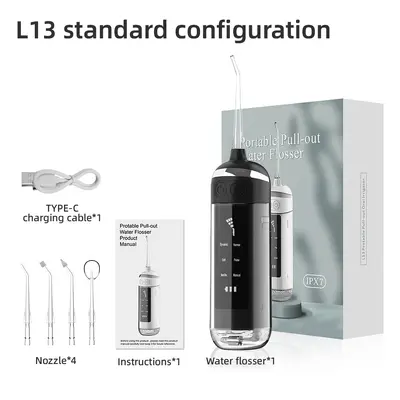 6-Speed USB Adjustable Portable Electric Water Flosser - 11