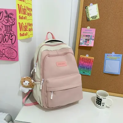 Large-Capacity School Backpack for Students, Japanese Korean Style - 10