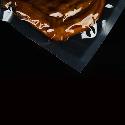 Clear vacuum food bag sealed compression bag commercial vacuum bag food grade three-side seal vacuum bag wholesale