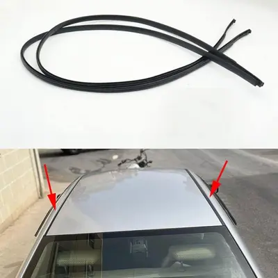 Roof Water Drip Trim Strip for Toyota Yaris 14-18, 75552-0D082