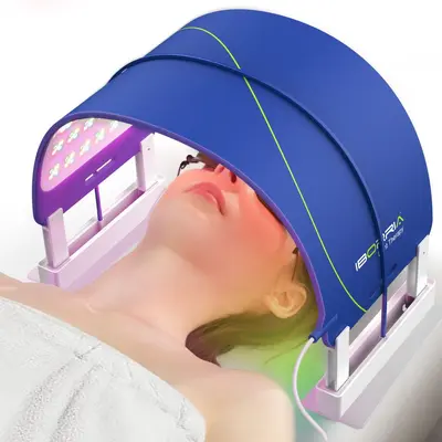 Grenzüberschreitende LED-Silikon-Schönheitslampe Beauty-Ausrüstung Ganzkörper Rot- und Blau-Photonen-Maske Spektrometer Fabrik