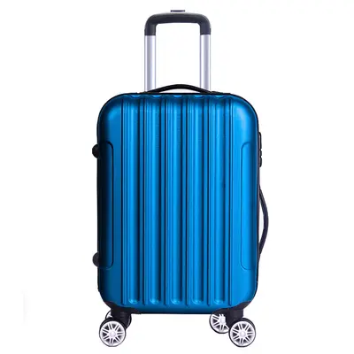 ABS Combination Lock Carry-On Suitcase, Custom Logo Available - 2