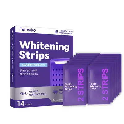 跨境dr dent purple teeth whitening牙贴呵护牙釉质层牙贴可定制 - 7