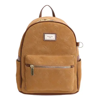 Embossed Fashion Backpack, Large Capacity for Students and Commuting - 7