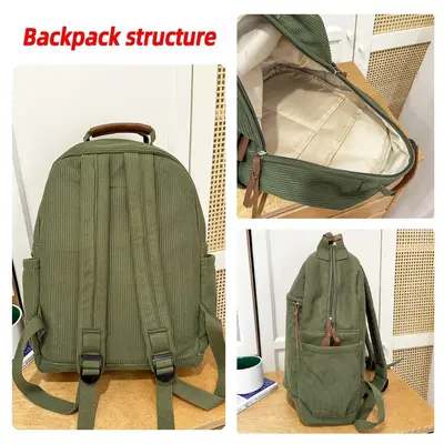 Women's Backpack, Large Capacity, for University and Work - 4