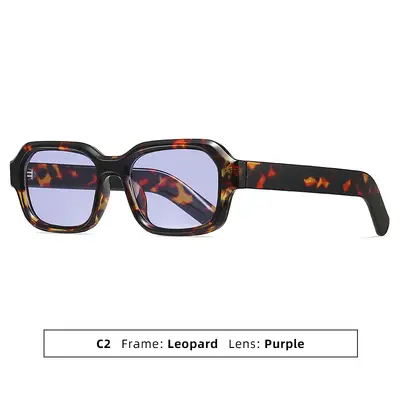 Unisex Sunglasses with UV Protection, Minimalist Design, Suitable for Driving - 8