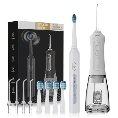 F6 portable oral irrigator with 5 nozzles