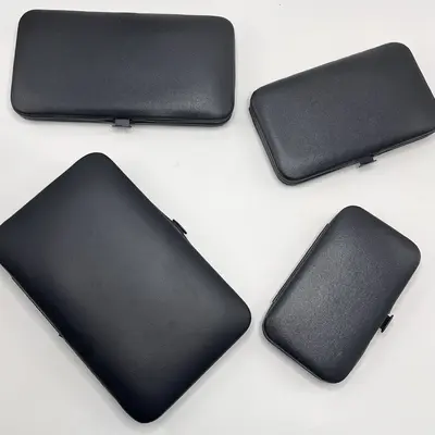 Cross-Border Nagelknipser-Set, schwarz, 18-teilig, sofort lieferbar, Edelstahl-Komplettset mit Maniküre- und Nagelschneidewerkzeugen, Nagelknipser.