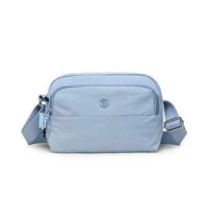 Women's Shoulder Bag, Water-Repellent Nylon Small Square Bag - 8