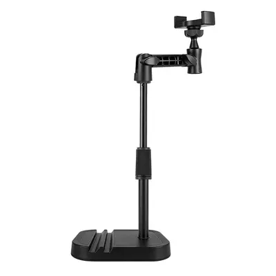 Herstellergroßhandel Multifunktions-Aufnahmestativ Tischmontage Smartphone-Overhead-Aufnahme Metallstange verstellbar Overhead-Smartphone-Stativ