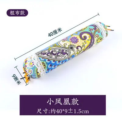 艾草颈椎枕糖果型颈椎枕头单人可拆卸枕头枕芯成人护颈枕头圆柱枕 - 13